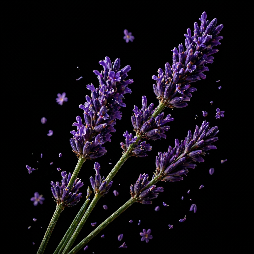 LAVENDER signal botanical specimen.